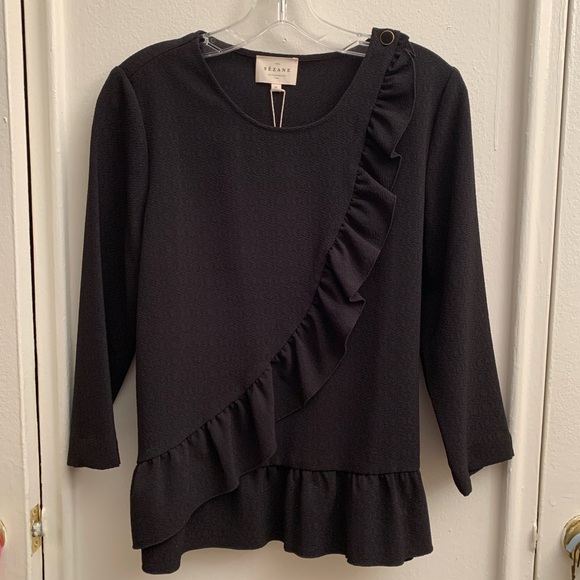 NWT Sezane Jerry blouse - Picture 6 of 11